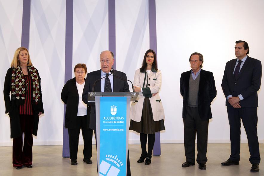 Ponente en la exposición. 