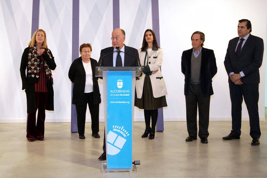 Ponente en la exposición. 