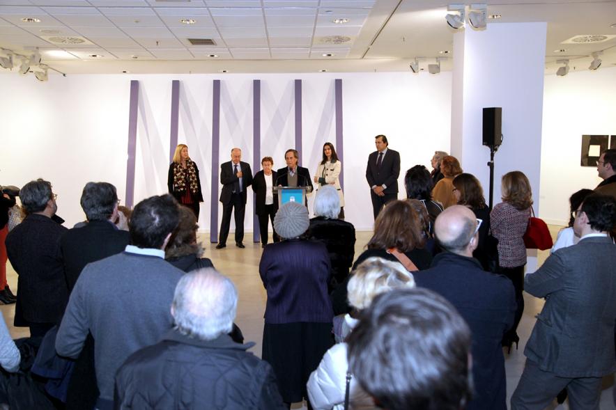 Discurso del Alcalde ante los asistentes. 