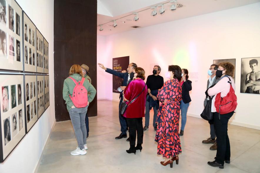 Visitantes. Inauguración Exposición Pablo Pérez Mínguez - 2021