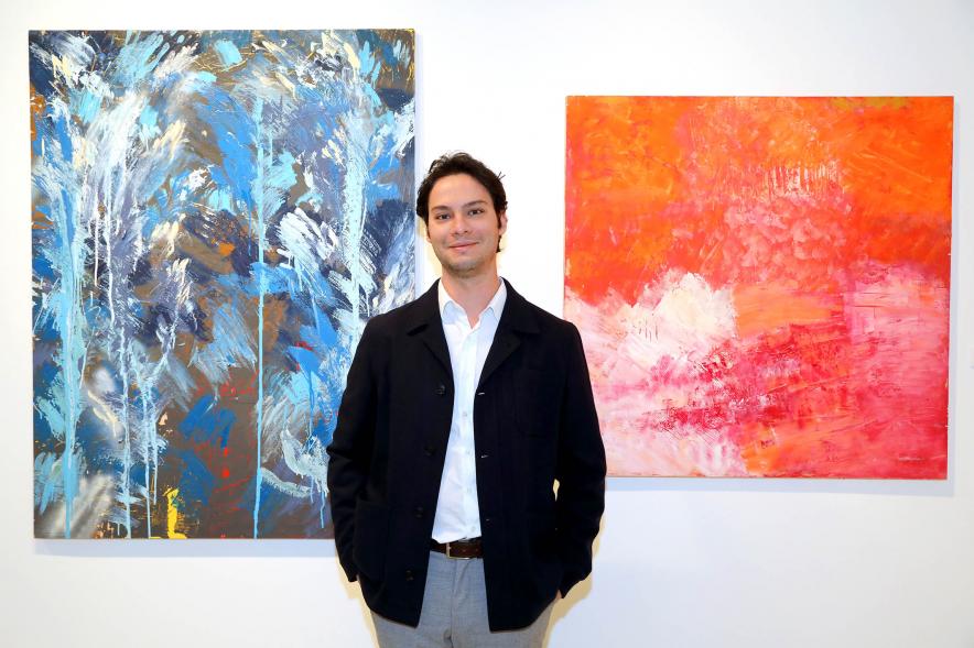 Inauguración Javier Sarabia en C.C. Anabel Segura -2021