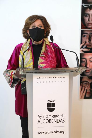 Concejala Ofelia Celebradas. Inauguración Exposición Pablo Pérez Mínguez - 2021