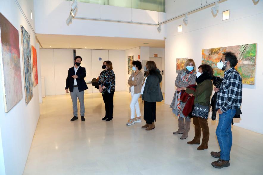 Asistentes a la Inauguración Javier Sarabia en C.C. Anabel Segura -2021