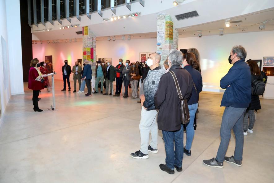 Visitantes. Inauguración Exposición Pablo Pérez Mínguez – 2021