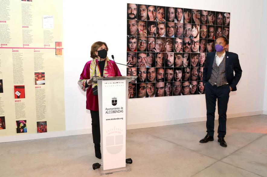 Concejala Ofelia Celebradas. Inauguración Exposición Pablo Pérez Mínguez - 2021