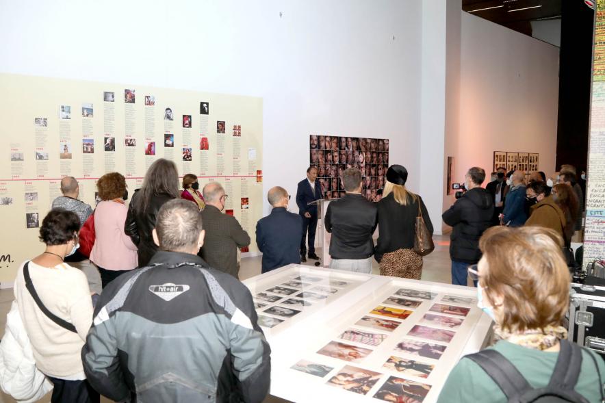 Visitantes. Inauguración Exposición Pablo Pérez Mínguez – 2021