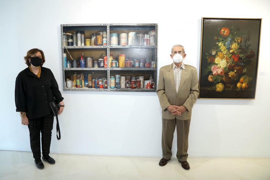 Concejala Rosario Tamayo y artista - 2021
