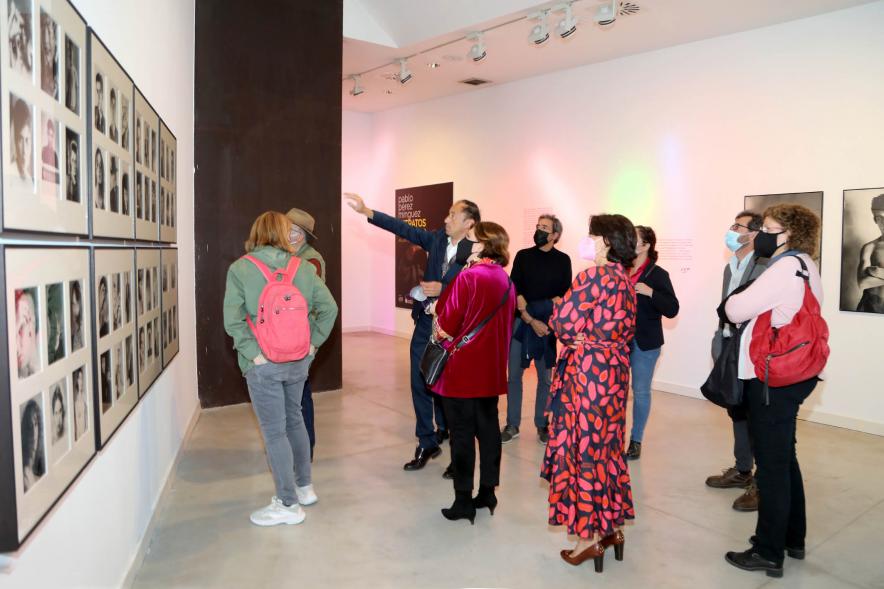 Visitantes. Inauguración Exposición Pablo Pérez Mínguez – 2021