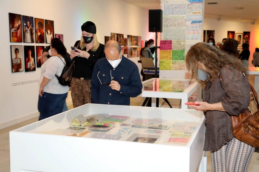 Visitantes. Inauguración Exposición Pablo Pérez Mínguez – 2021