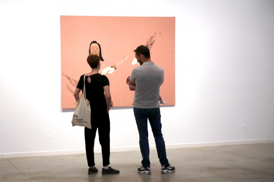 Visitantes en la Inauguración Exposición de Máscaras en Centro de Arte -2019