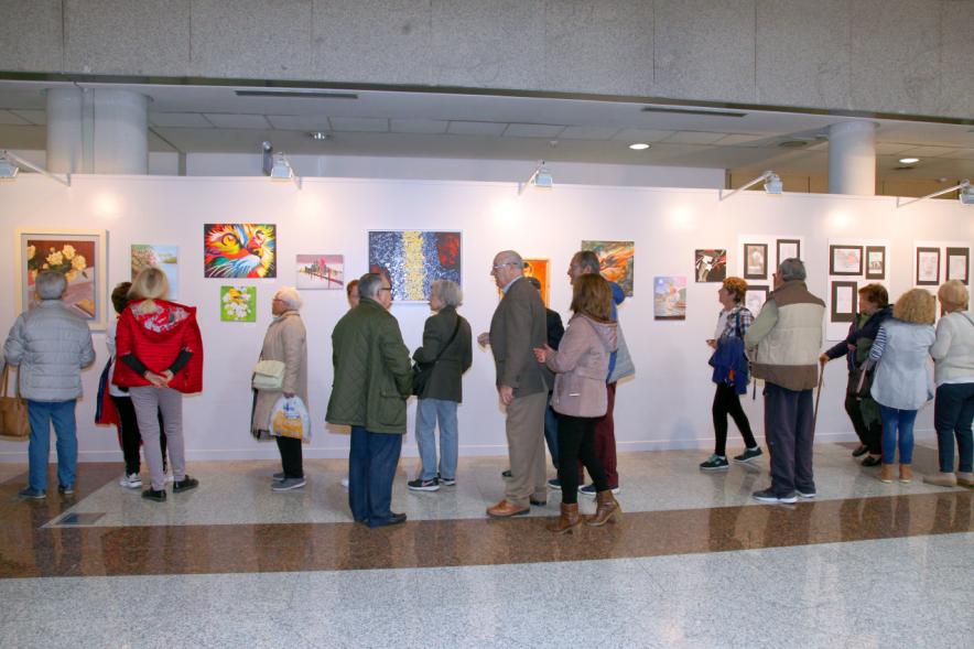 Asistentes a la Inauguración Exposición Pintura y Dibujo