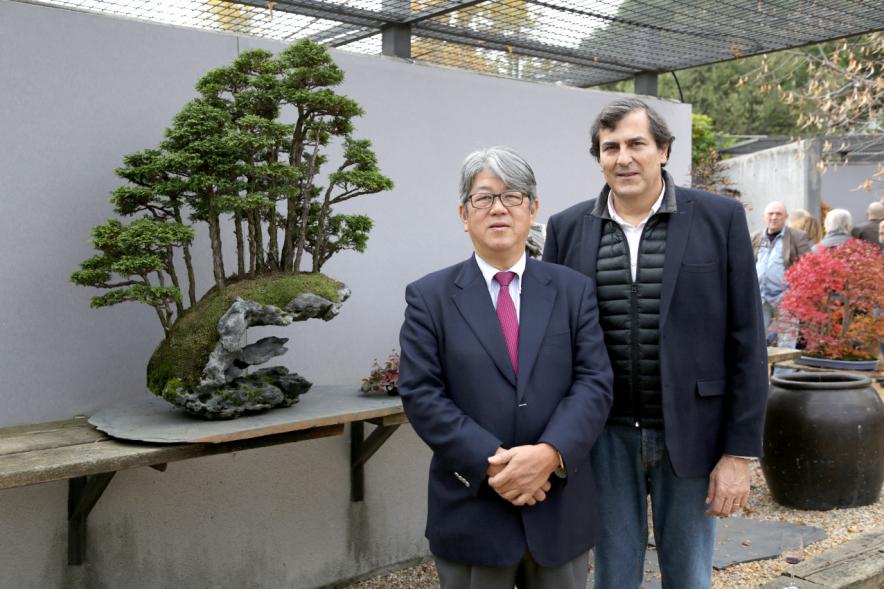 Concejal Fernando Martínez. Exposición Naturaleza y el Tiempo – 2018