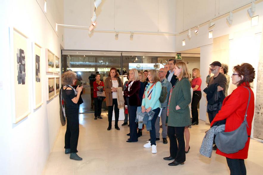 Ponente durante la Inauguración Exposición "Fuerte y Frágil. Es Papel" 