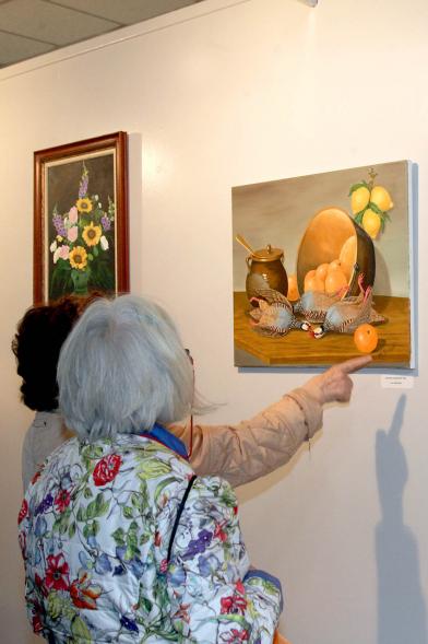 Visitantes en la Inauguración Exposición Pintura y Dibujo 