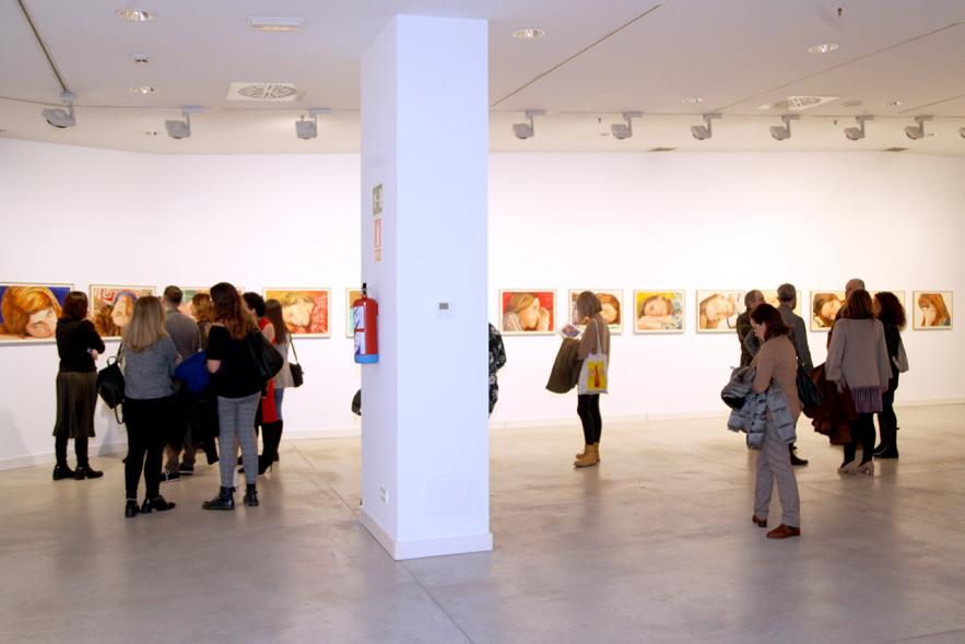 Vista general de los asistentes a la exposición - 2019