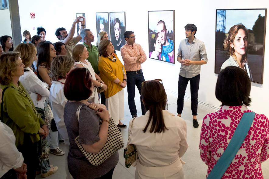 Expositor, Fotógrafo Jesús Madriñán. 