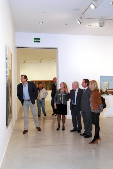 Alcalde Ignacio de Vinuesa, Autoridades y Artista. 