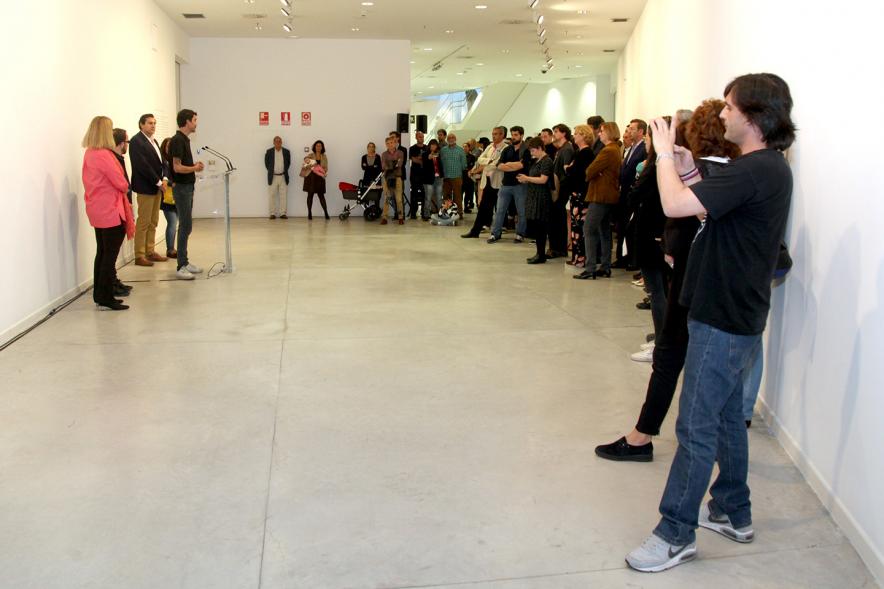 Inauguración Exposiciones de Iñaki Gonzalo "Gradiente" y Eduardo Nave "Like" en el Centro de Arte - Discurso del autor.