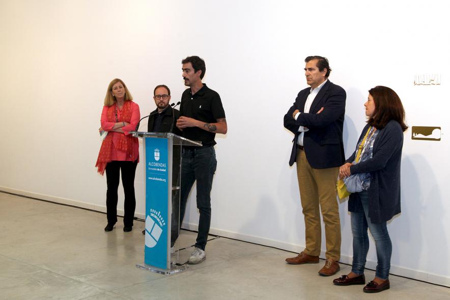 Inauguración Exposiciones de Iñaki Gonzalo "Gradiente" y Eduardo Nave "Like" en el Centro de Arte - Discurso del autor.