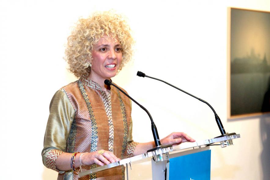 Paula Anta, artista .. Inauguración Exposiciones "Nudos - Topología de la Memoria" y "Solovki" - 2019