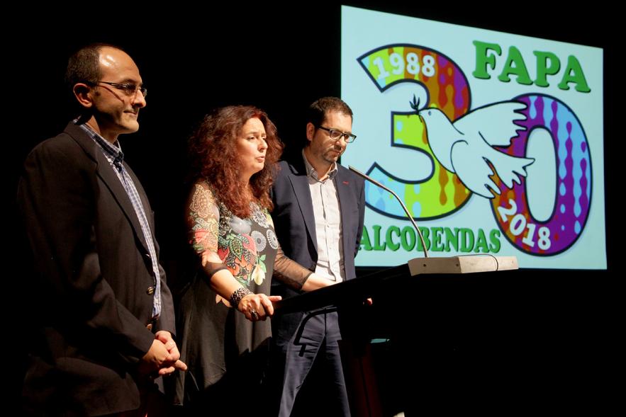 Autoridades en la presentación de la Gala 30 Aniversario de la FAPA - 2018
