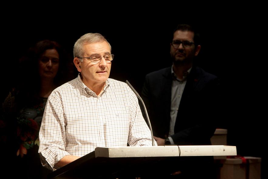 Concejal Rogelio Mallorquín García en la Gala 30 Aniversario de la FAPA - 2018