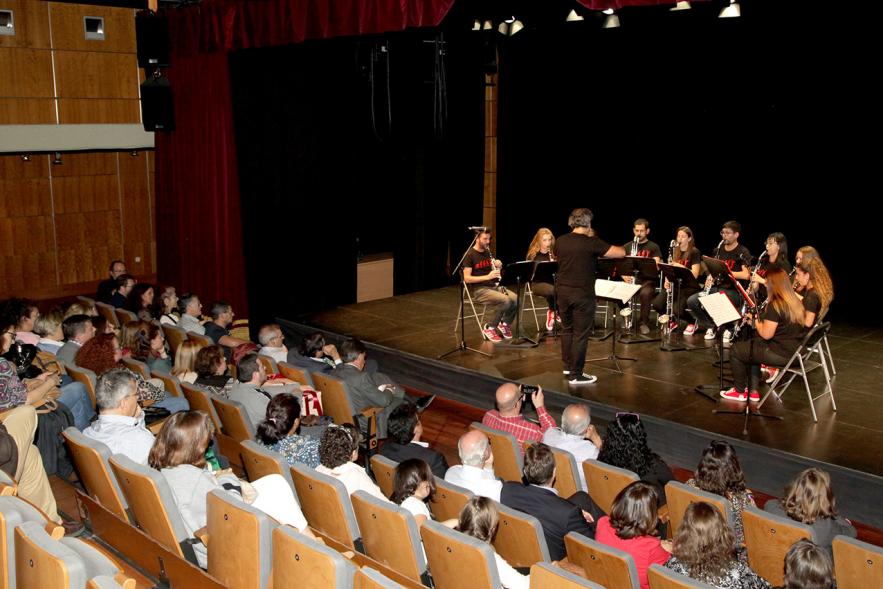 Orquesta en la Gala 30 Aniversario de la FAPA