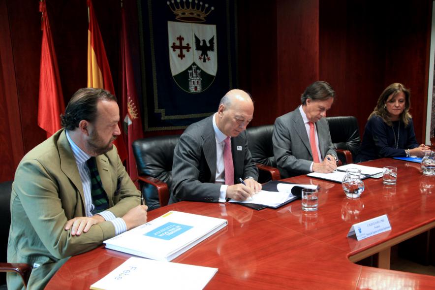 Momento de la firma