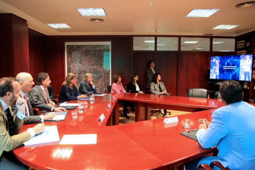 Asistentes en la presentación