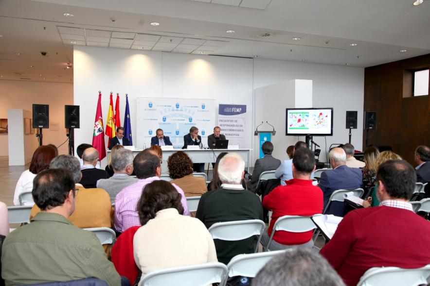 Encuentro de Responsables de Mancomunidades de Municipios FEMP - Imagen vista general del salón donde se celebra el acto.