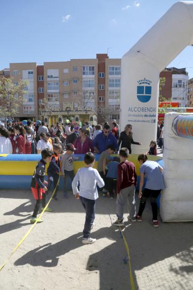 Preparando el futbolín humano