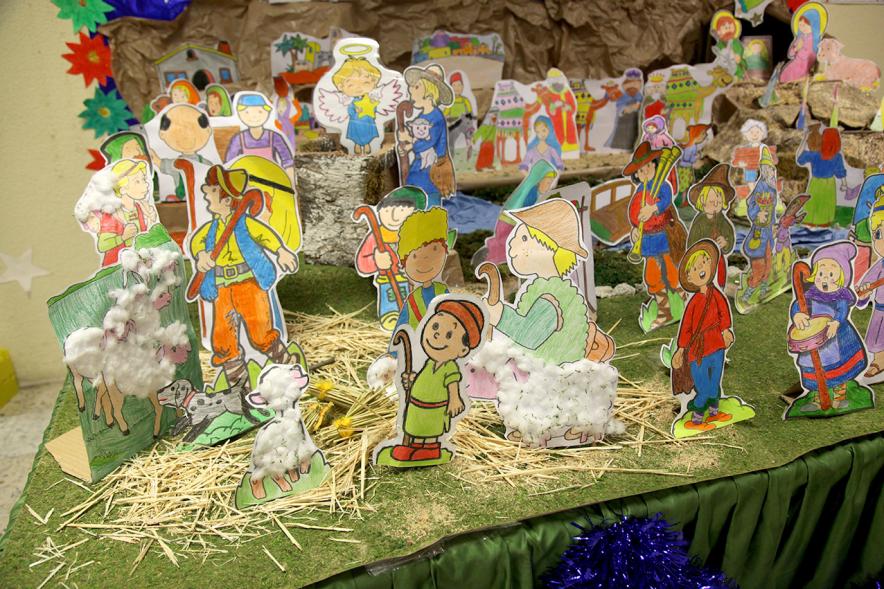 figuritas en el belén