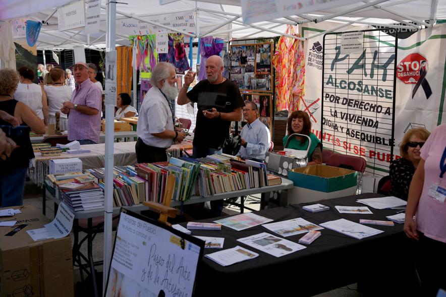 Feria de las Asociaciones 2018 - Imagen de los asociados de la Plataforma  afectados por la hipoteca.