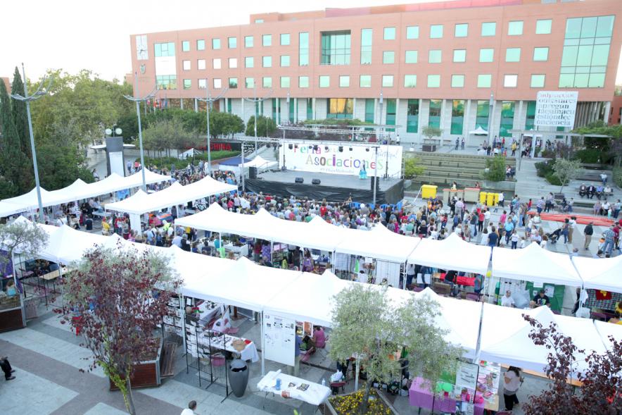 Feria de Las Asociaciones 2016 - Vista general de la feria.
