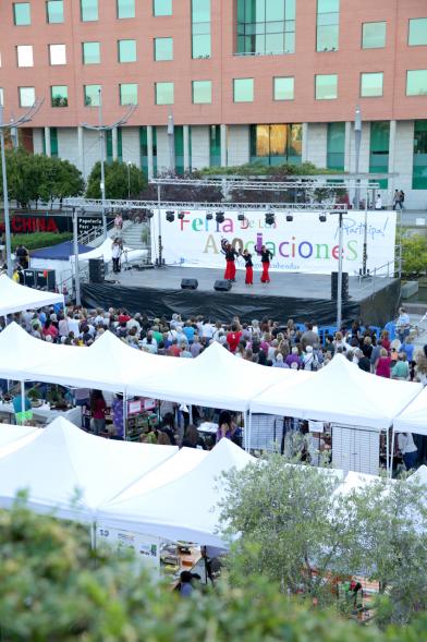 Feria de Las Asociaciones 2016 - Vista general de la feria.