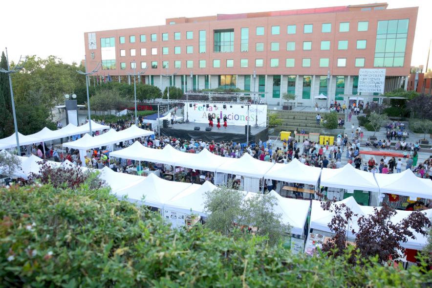 Feria de Las Asociaciones 2016 - Vista general de la feria.