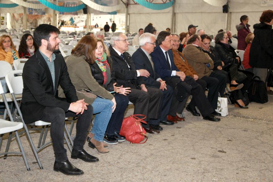 Autoridades e invitados al evento. Feria del Marisco 2017. 