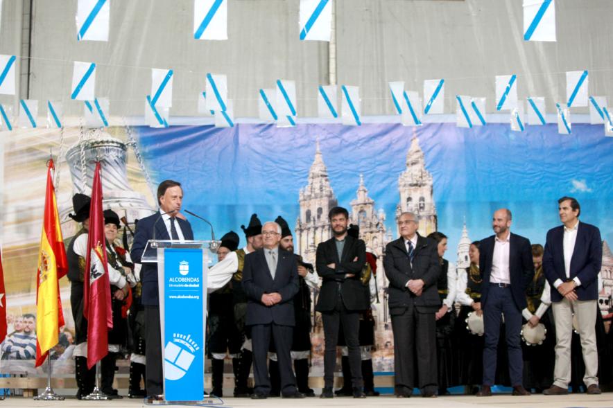 Alcalde Ignacio de Vinuesa. Feria del Marisco 2017. 