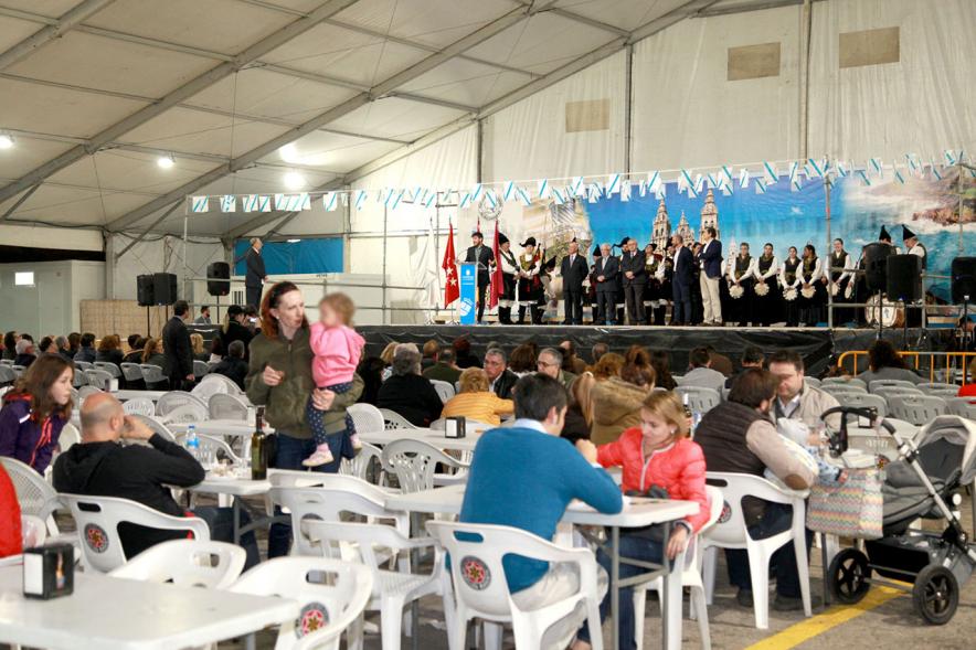 Vista general del evento. Inauguración Feria del Marisco 2017