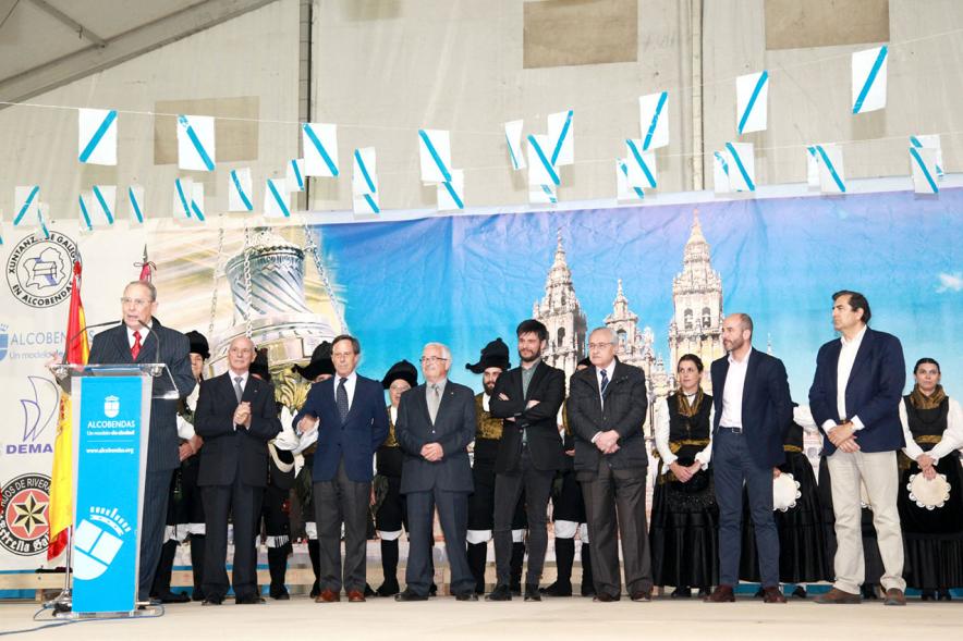 Vista general del evento. Inauguración Feria del Marisco 2017