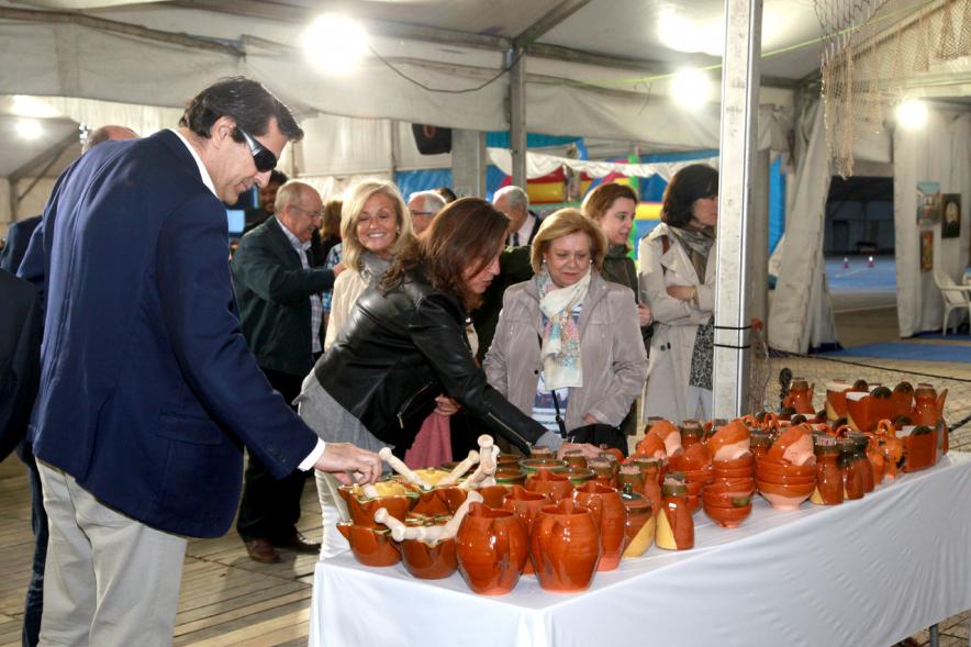 Vista general del evento. Inauguración Feria del Marisco 2017