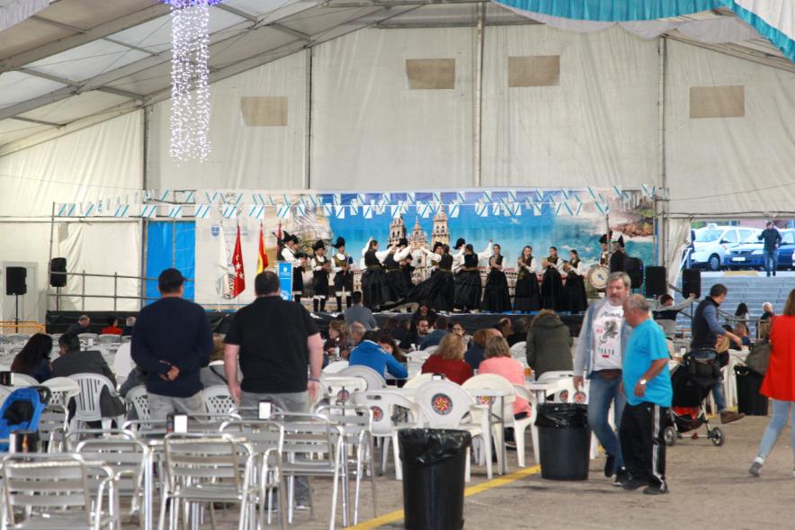 Vista general del evento. Inauguración Feria del Marisco 2017