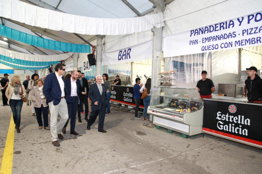 Vista general del evento. Inauguración Feria del Marisco 2017