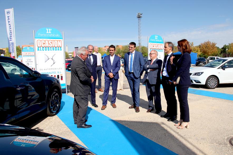  Concejal Miguel Ángel Arranz y Autoridades. Inauguración Feria del Vehículo de Ocasión 2019