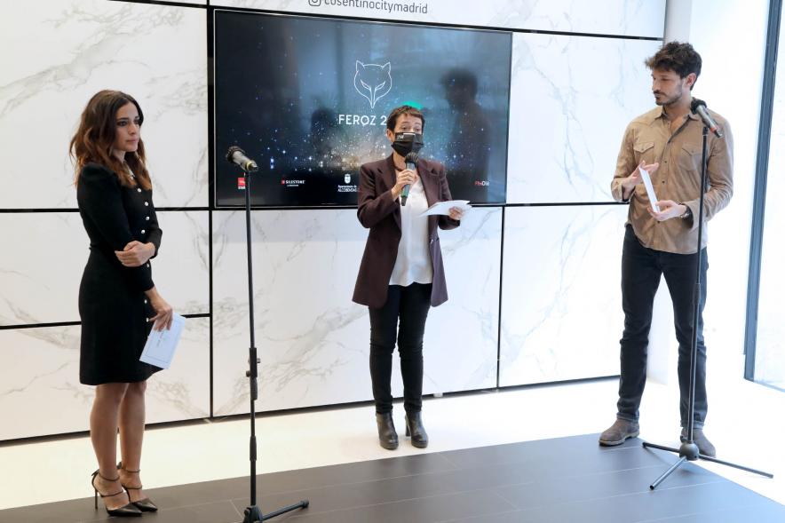 Presentadores del evento 