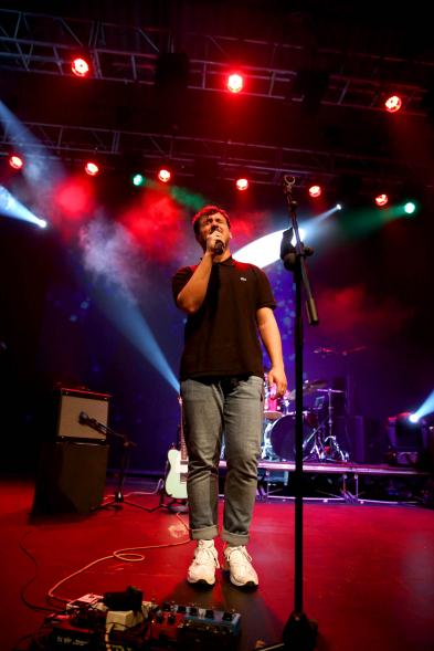 Fito Robles vocalista. Grupo musical Siloe.