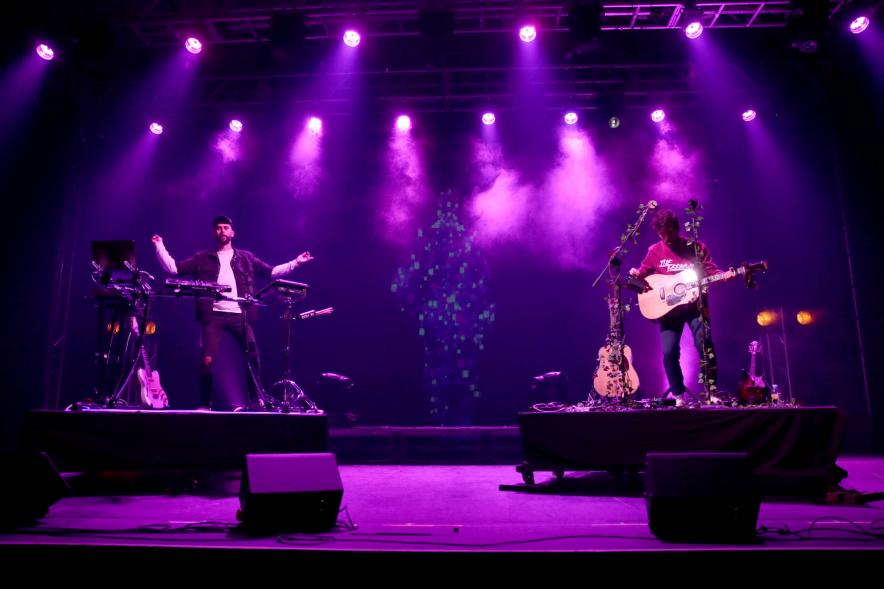 Grupo musical Siloe. Festival en La Esfera