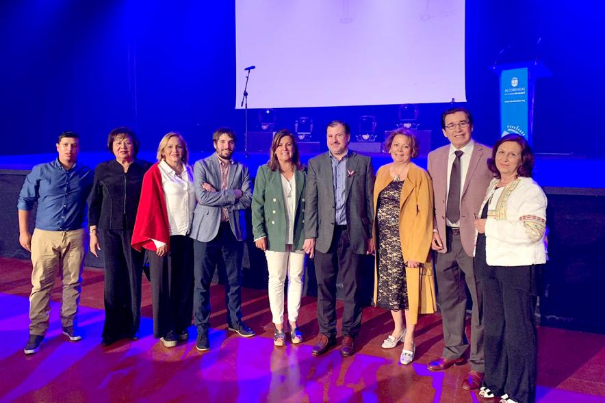 Participantes en el evento Festival Cultural Folclórico