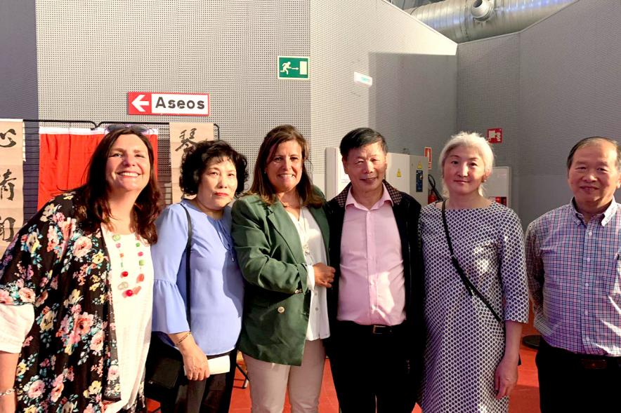 Participantes en el evento Festival Cultural Folclórico