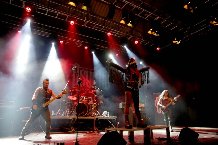 IIIer Festival de Música y Derechos Humanos-Valientes - Imagen de un momento  de Eternal Psycho en el escenario.